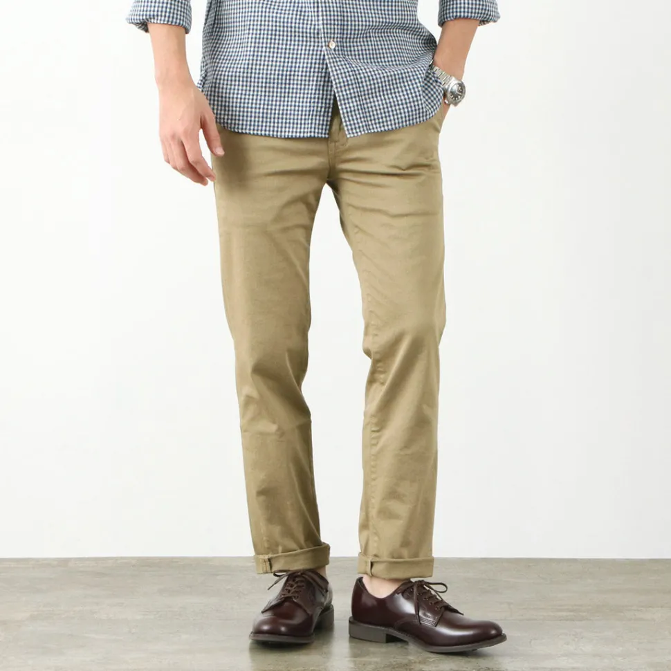 JAPAN BLUE JEANS / JB4100RC Slim tapered French work chino pants