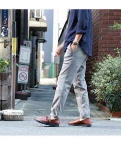 JAPAN BLUE JEANS / Officer Tapered Full Flanser Trousers