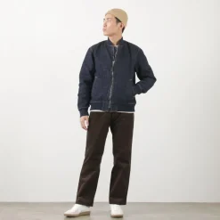 JAPAN BLUE JEANS / 13.5oz Crunch Denim Bomber Jacket