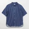 JAPAN BLUE JEANS / 3oz denim short sleeve shirt