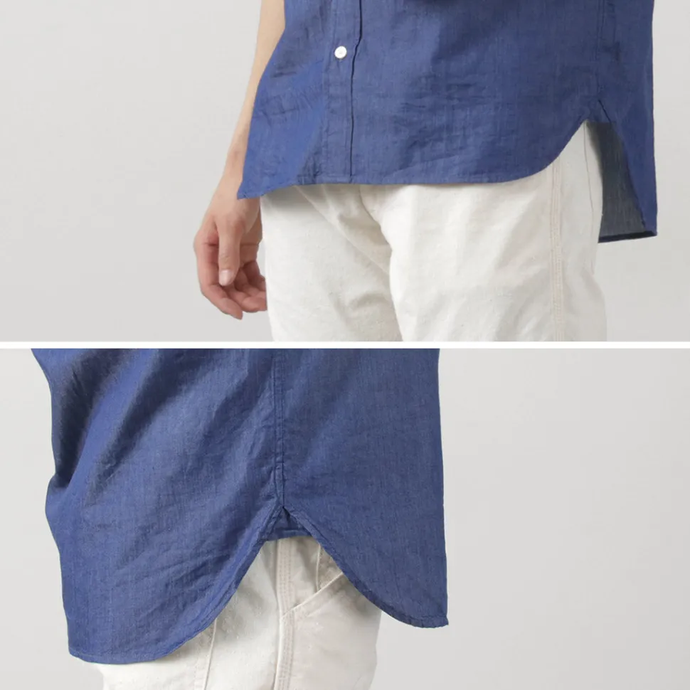 JAPAN BLUE JEANS / 3oz denim short sleeve shirt