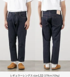 JAPAN BLUE JEANS / 16oz Monster Denim Semi-Wide Tapered 5P