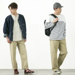 JAPAN BLUE JEANS / RJB802012oz selvedge chino 1-tuck wide trousers