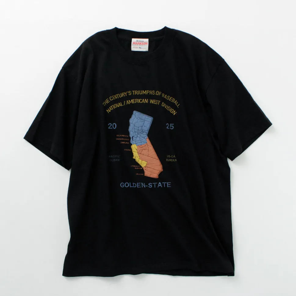 JHANKSON / California Maps short sleeve T-shirt