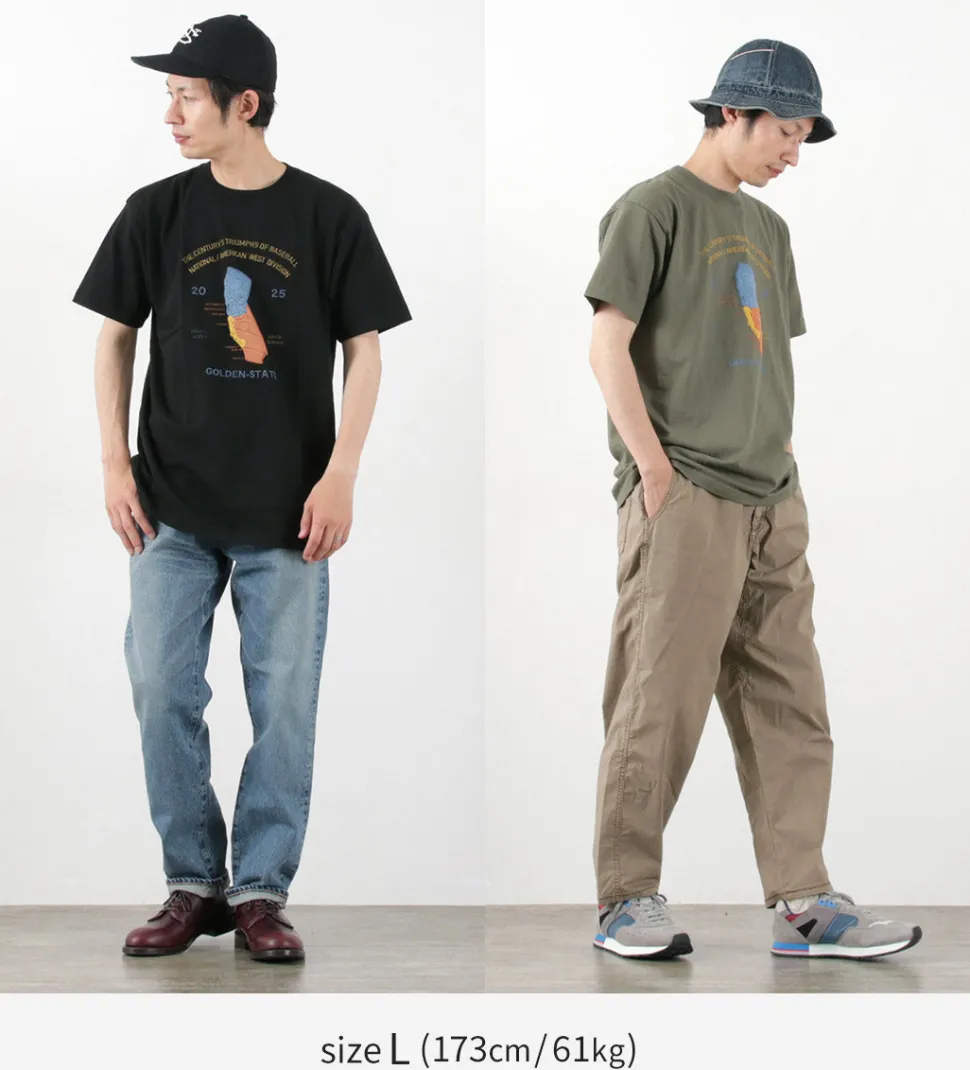 JHANKSON / California Maps short sleeve T-shirt
