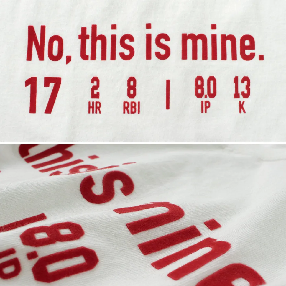JHANKSON / No, This is Mine short sleeve T-shirt