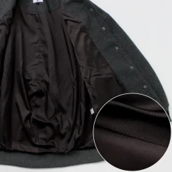 KELEN / Collarless Egg Jacket