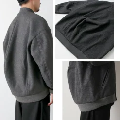 KELEN / Collarless Egg Jacket