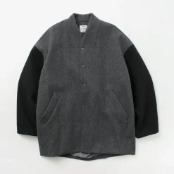 KELEN / Collarless Egg Jacket