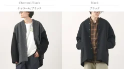 KELEN / Collarless Egg Jacket