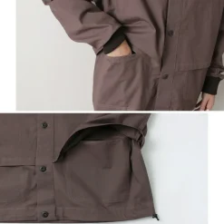 KELEN / Layering Ribbed Shirt Jacket