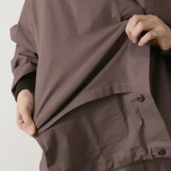 KELEN / Layering Ribbed Shirt Jacket