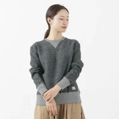 KEPANI / Crew Neck Set-In Sleeve Sweatshirt