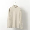 KEPANI / Raffy Stretch Fleece Turtleneck Long Sleeve Tee
