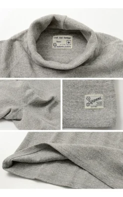 KEPANI / Raffy Stretch Fleece Turtleneck Long Sleeve Tee