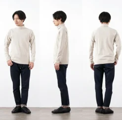 KEPANI / Raffy Stretch Fleece Turtleneck Long Sleeve Tee