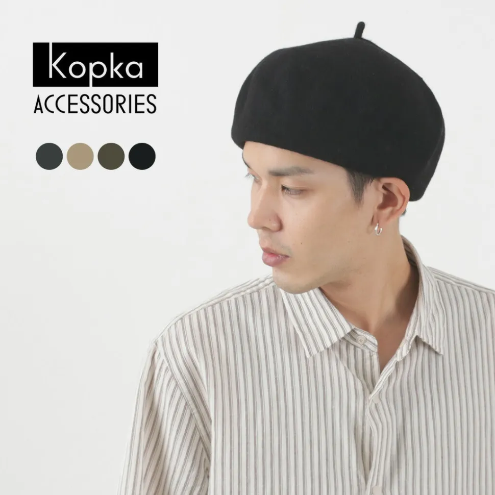 KOPKA / Pure Merino Roll Up Beret