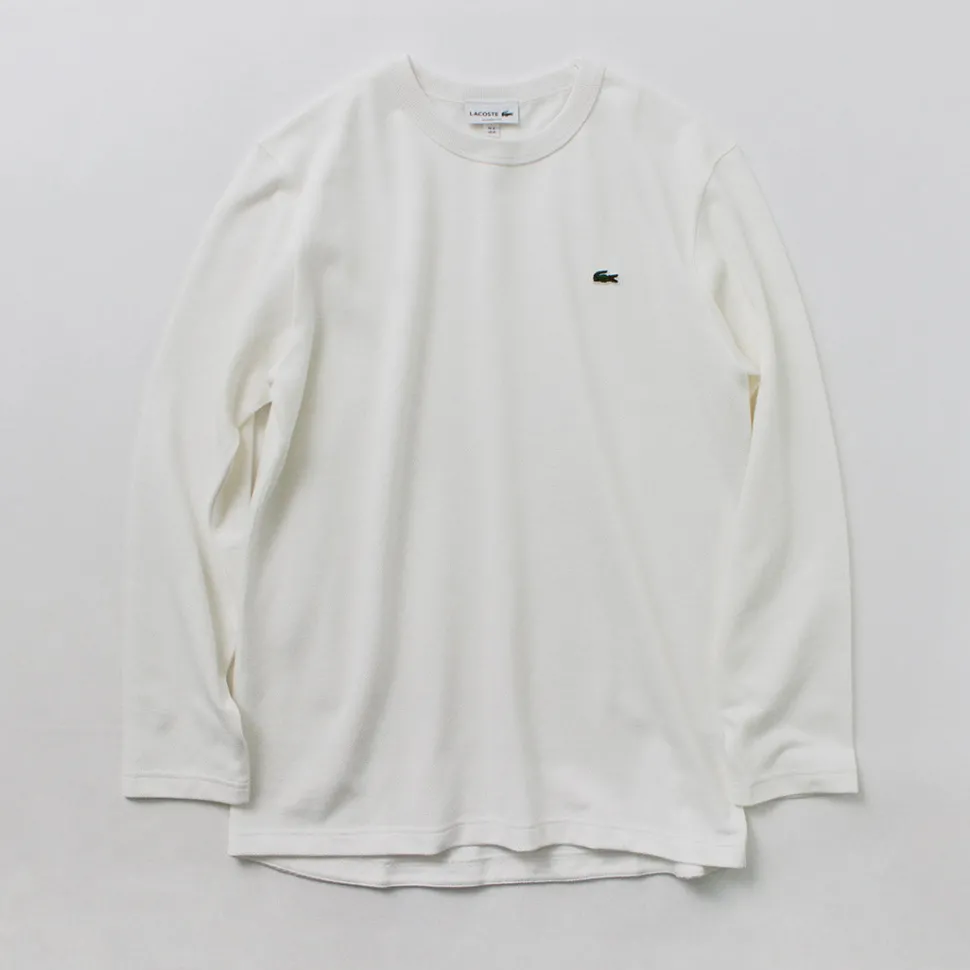 LACOSTE / Classic Fit Pique Long Sleeve T-Shirt