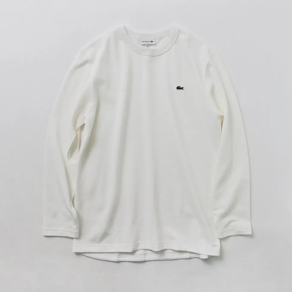 LACOSTE / Classic Fit Pique Long Sleeve T-Shirt