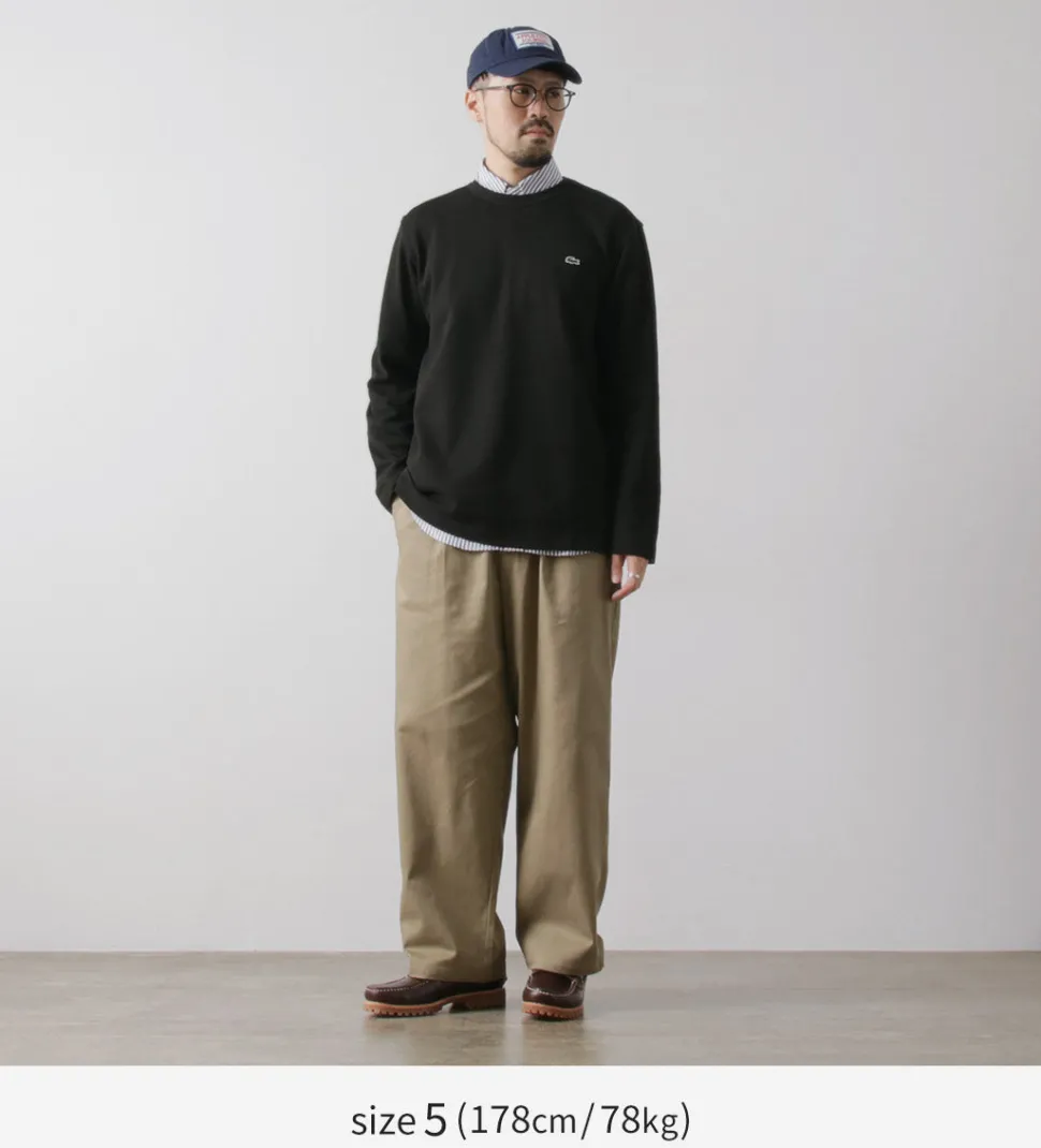 LACOSTE / Classic Fit Pique Long Sleeve T-Shirt