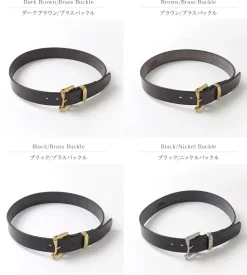 MARTIN FAIZEY / 1.5 inch (38mm) Quick Release Belt Leather Belt