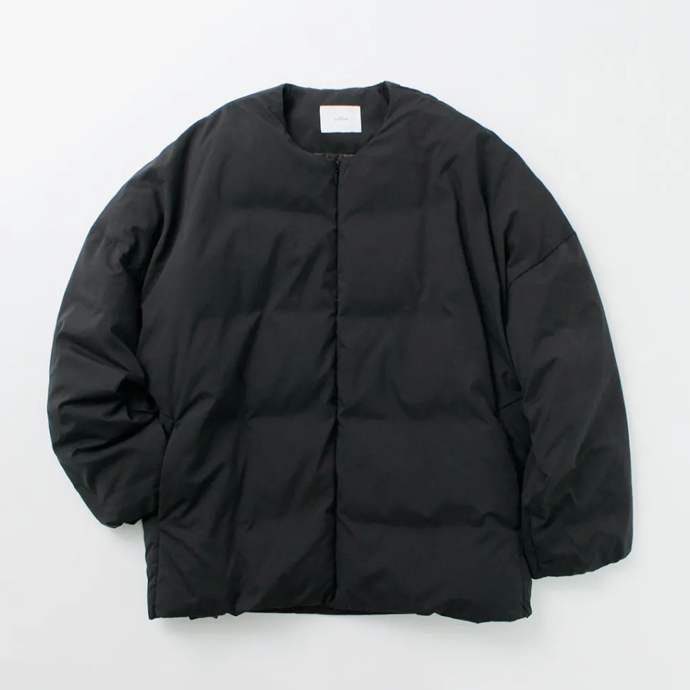 MIFFEW / Collarless Over Down Jacket