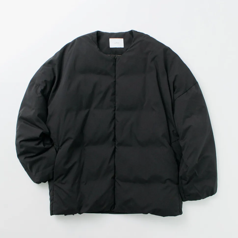 MIFFEW / Collarless Over Down Jacket