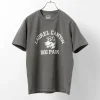 MIXTA / Basic crew print T-shirt (dog park)