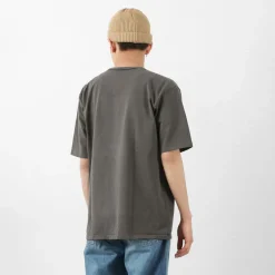 MIXTA / Basic crew print T-shirt (dog park)