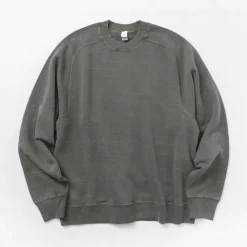 MOC T / Neon Script Loopwheel Overdyed Raglan Long Sleeve Sweatshirt