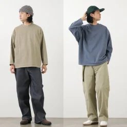 MOC T / Plating Jersey Crew Neck Long Sleeve Big Tee