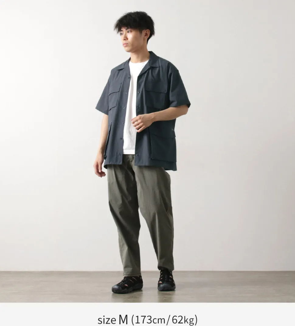 NANGA / Dot Air Utility pocket Short Sleeve Shirt