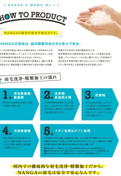 NANGA / Down Pants Fire-resistant