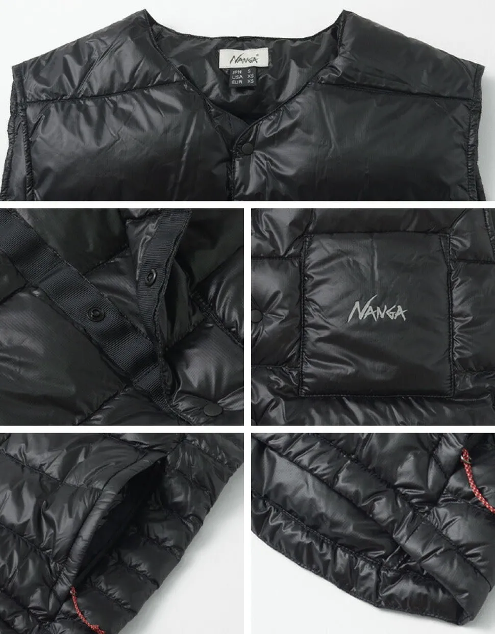 NANGA / Down Vest / Inner Down