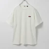 NANGA / Eco Hybrid Box Logo Embroidery T-Shirt