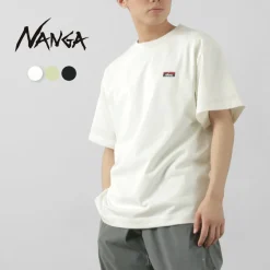 NANGA / Eco Hybrid Box Logo Embroidery T-Shirt