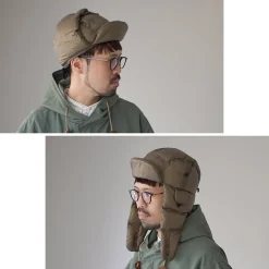 NANGA / Mountain Lodge Down Ear Flap Cap