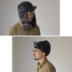 NANGA / Mountain Lodge Down Ear Flap Cap