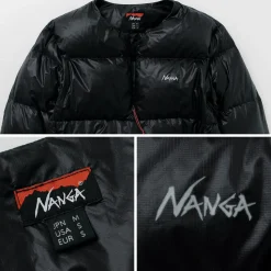 NANGA / Mountain Lodge Down Crew Neck Top