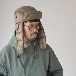 NANGA / Mountain Lodge Down Ear Flap Cap