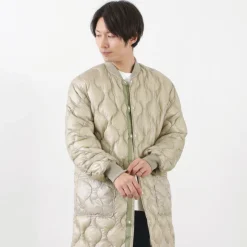 NANGA / Onion quilt down half coat