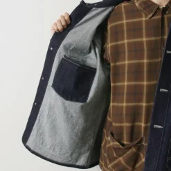 ORDINARY FITS / Denim coverall jacket one-wash