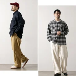 ORDINARY FITS / James Fatigue Back Satin