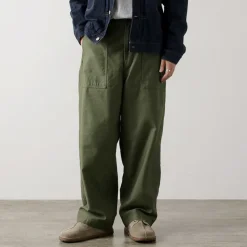 ORDINARY FITS / James Fatigue Back Satin