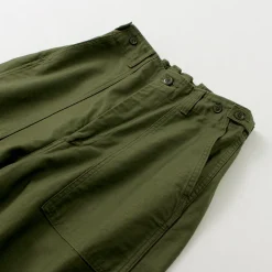 ORDINARY FITS / James Fatigue Back Satin