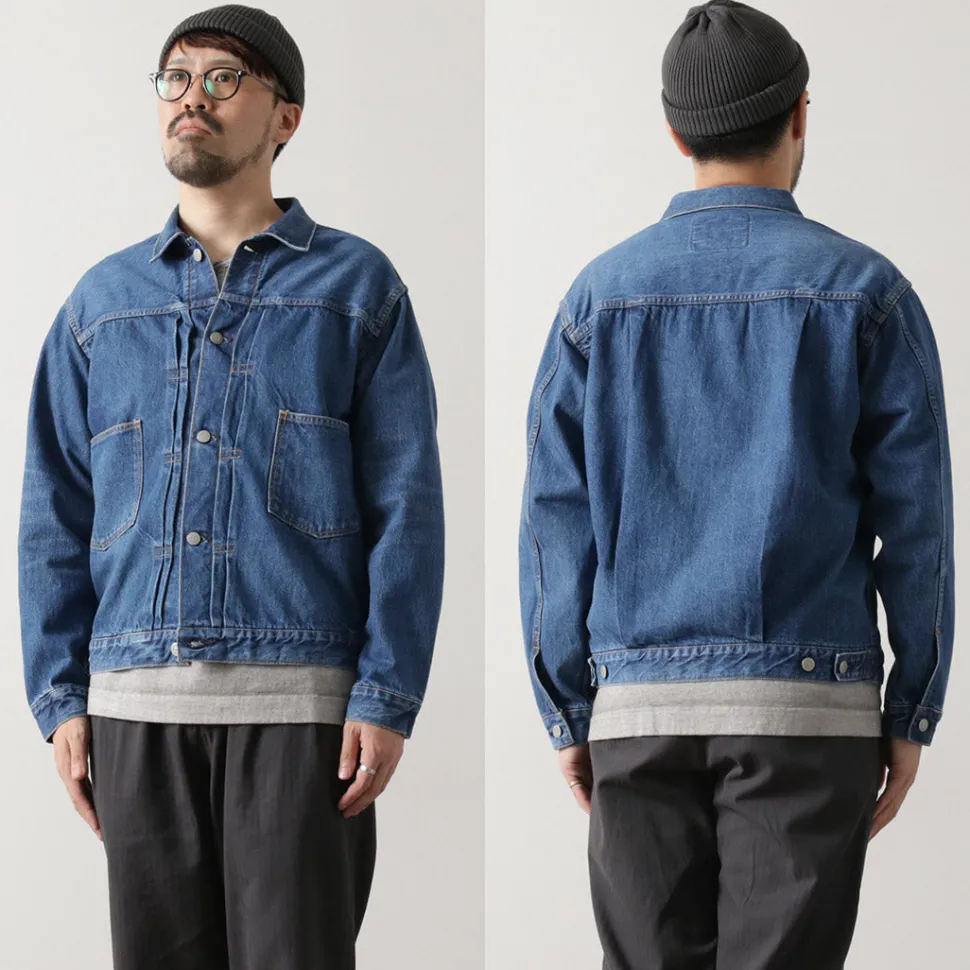 ORDINARY FITS / 2nd type denim jacket used finish