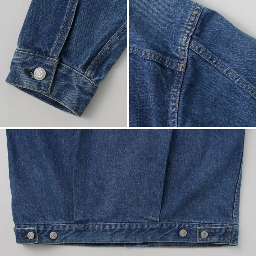 ORDINARY FITS / 2nd type denim jacket used finish