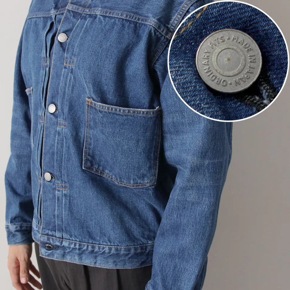 ORDINARY FITS / 2nd type denim jacket used finish