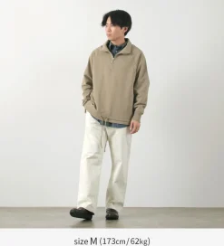 PARAGES / Battle Half Zip Sweatshirt