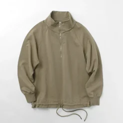 PARAGES / Battle Half Zip Sweatshirt